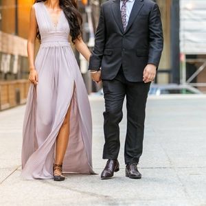 ASOS Pleated Maxi Dress